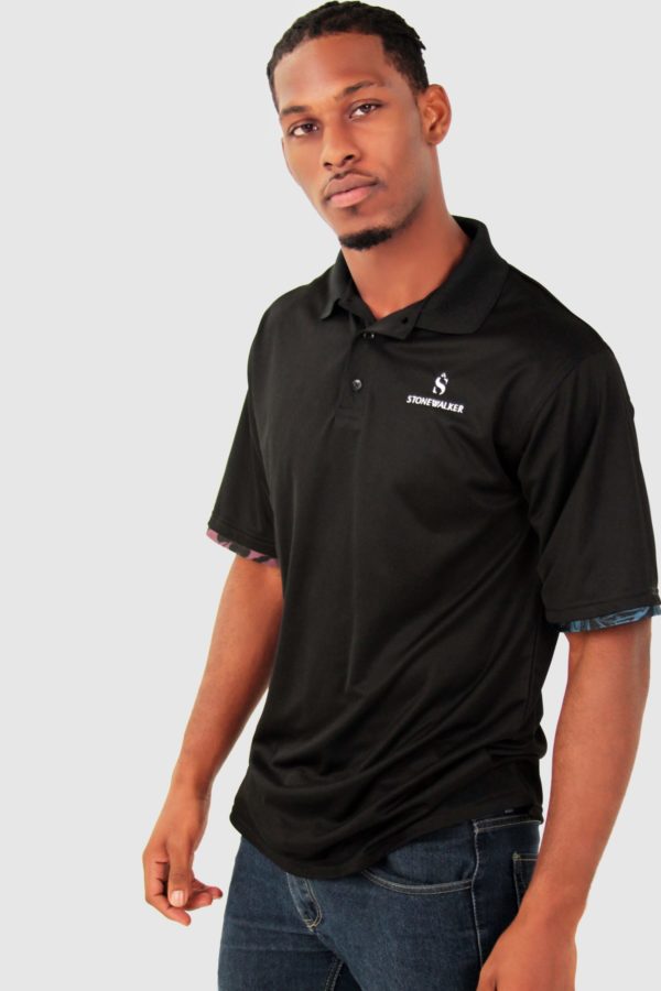 Purple and Blue Marble Shirt